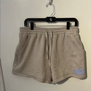 White Fox Boutique Gray Athletic Shorts Elastic Waistband Soft Material